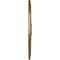 Ekena Millwork Diane Ceiling Medallion (Fits Canopies up to 6 1/4"), 24"OD x 3 5/8"ID x 1 1/4"P, Pale Gold CM24DIPAS - alternate 4
